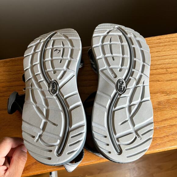 Chaco Women's Z/X2 Classic Apex Gray Comfort Sandals Size 9 Hiking Gorpcore‎ - Picture 4 of 6